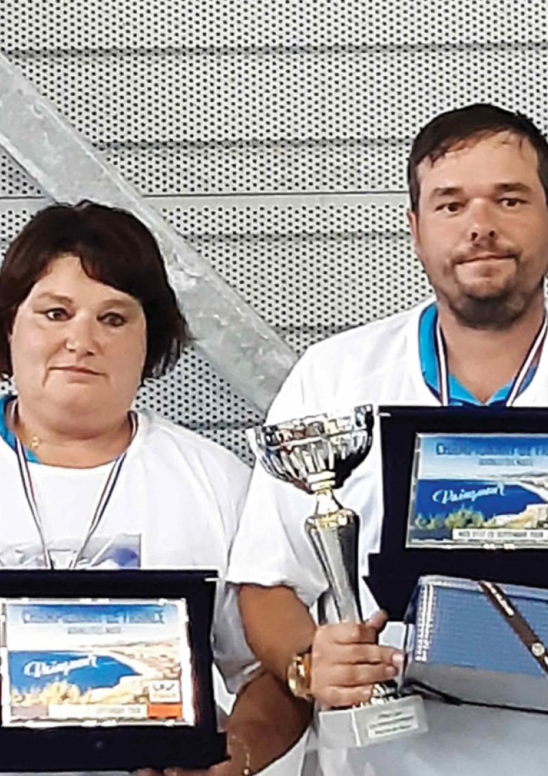 Sylvie et Tony, duo gagnant pour la pétanque
